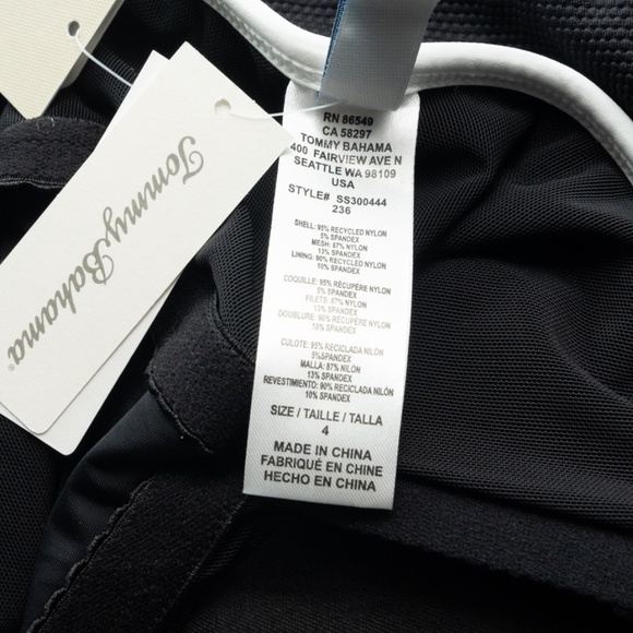 Tommy Bahama Island Cays Cabana One Piece Swimsuit - Picture 3 of 12